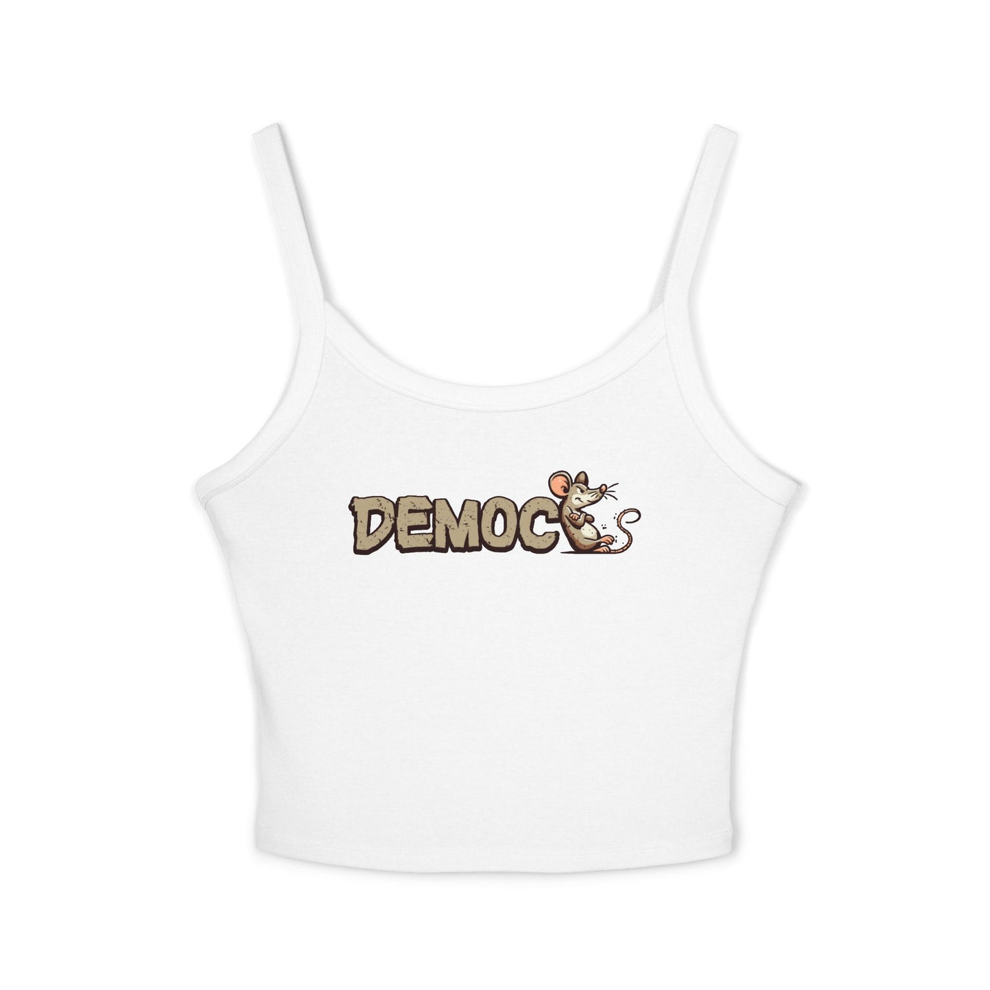 Democ-Rat Funny Political Tank Top