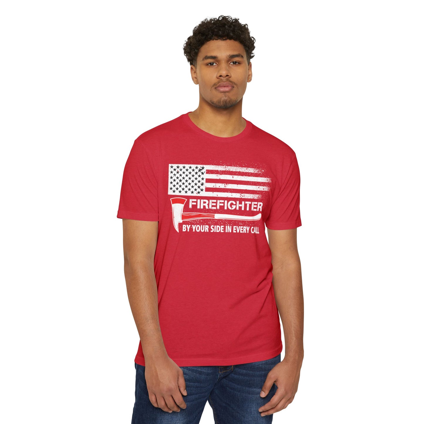 Firefighter Pride T-Shirt – By Your Side in Every Call