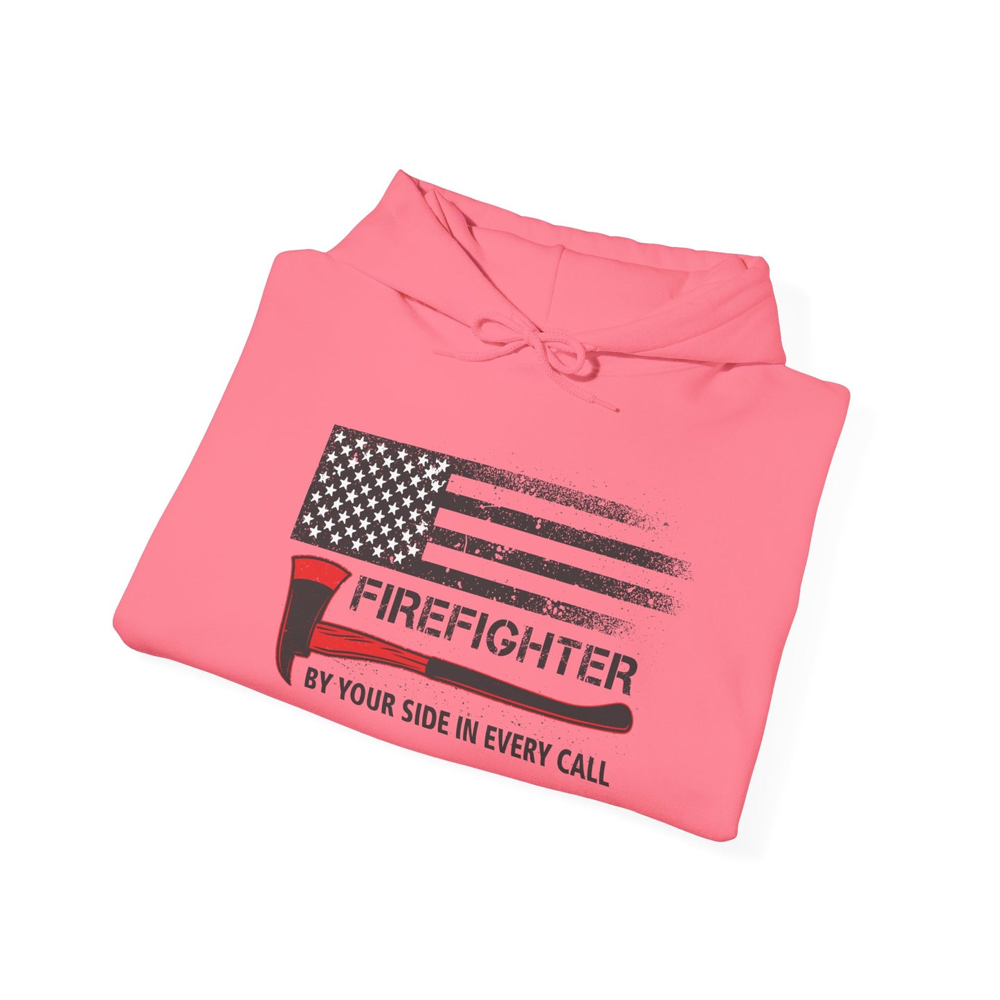 Firefighter Pride Hoodie – By Your Side in Every Call