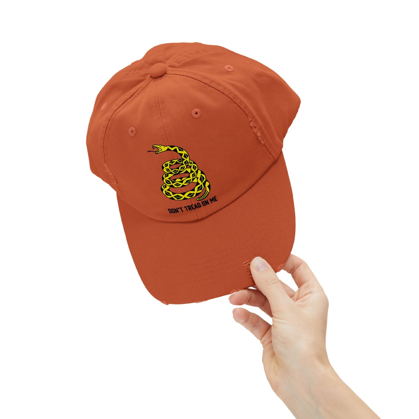 Don't Tread on Me Patriotic Printed Hat