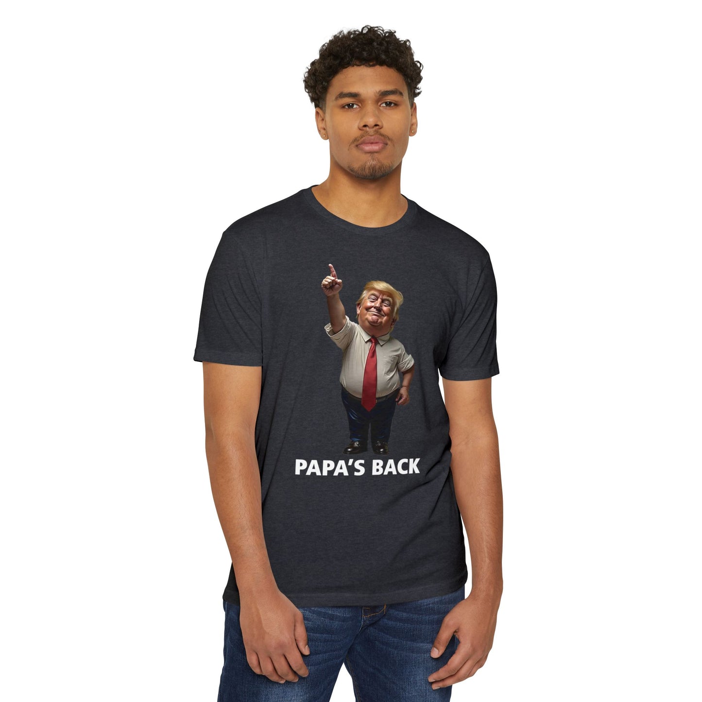 Papa's Back Patriotic T-Shirt