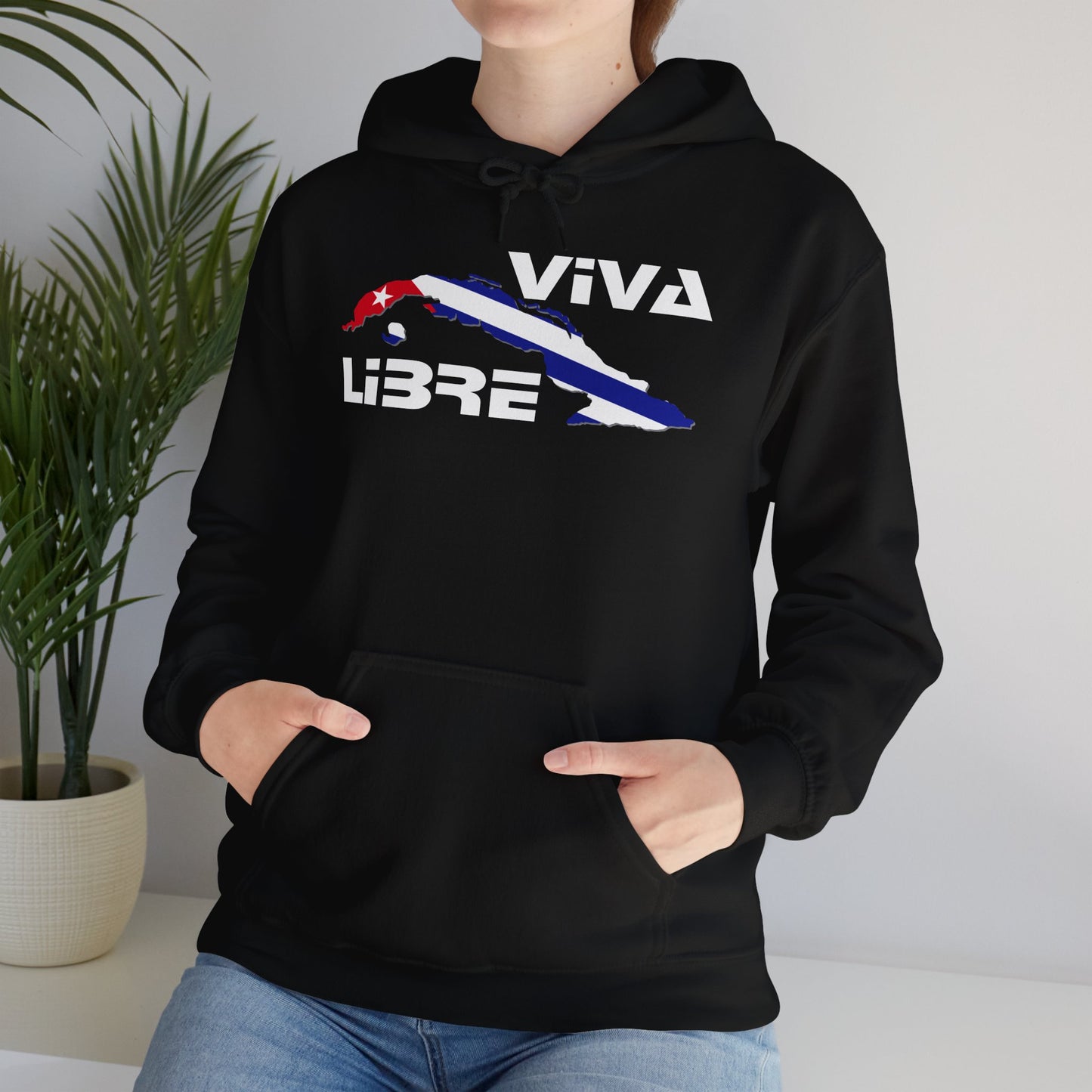Viva Cuba Libre Patriótico Hoodie