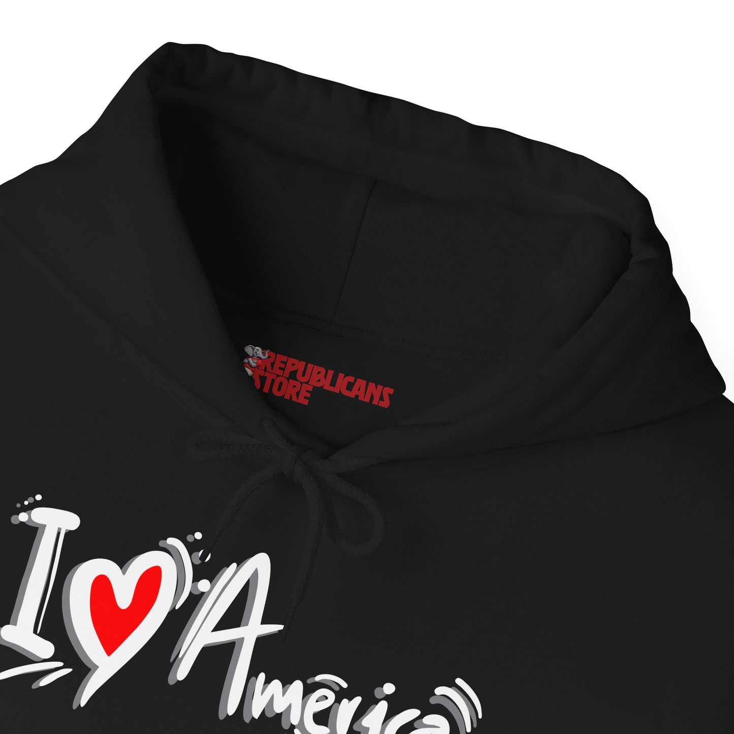 I Love America Unisex Hoodie Sweatshirt