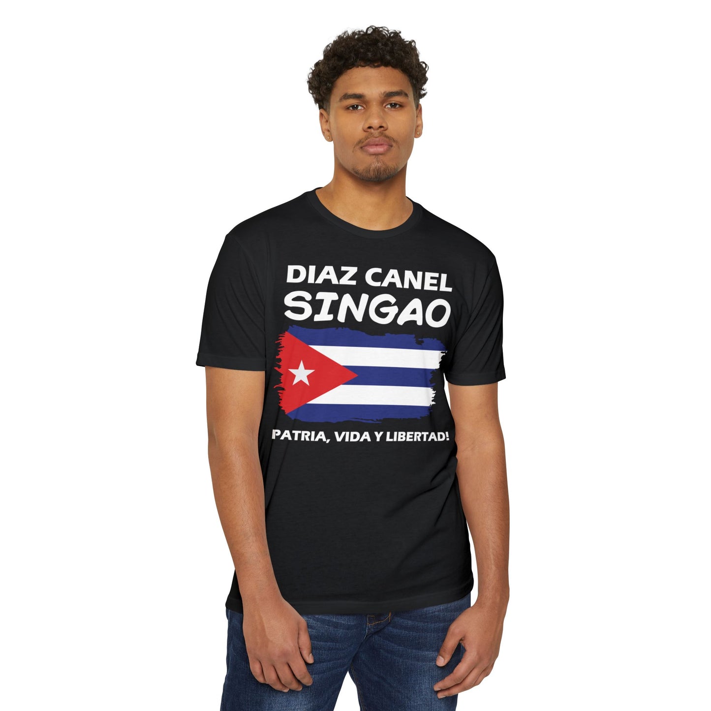 Díaz-Canel Singao Patriótica Camiseta