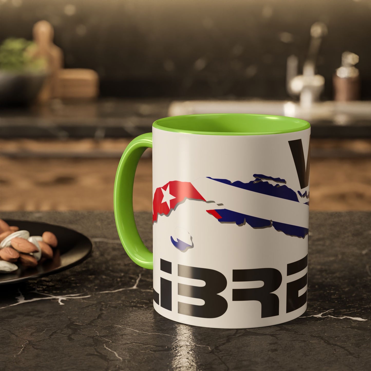 Viva Cuba Libre Patriótica Taza