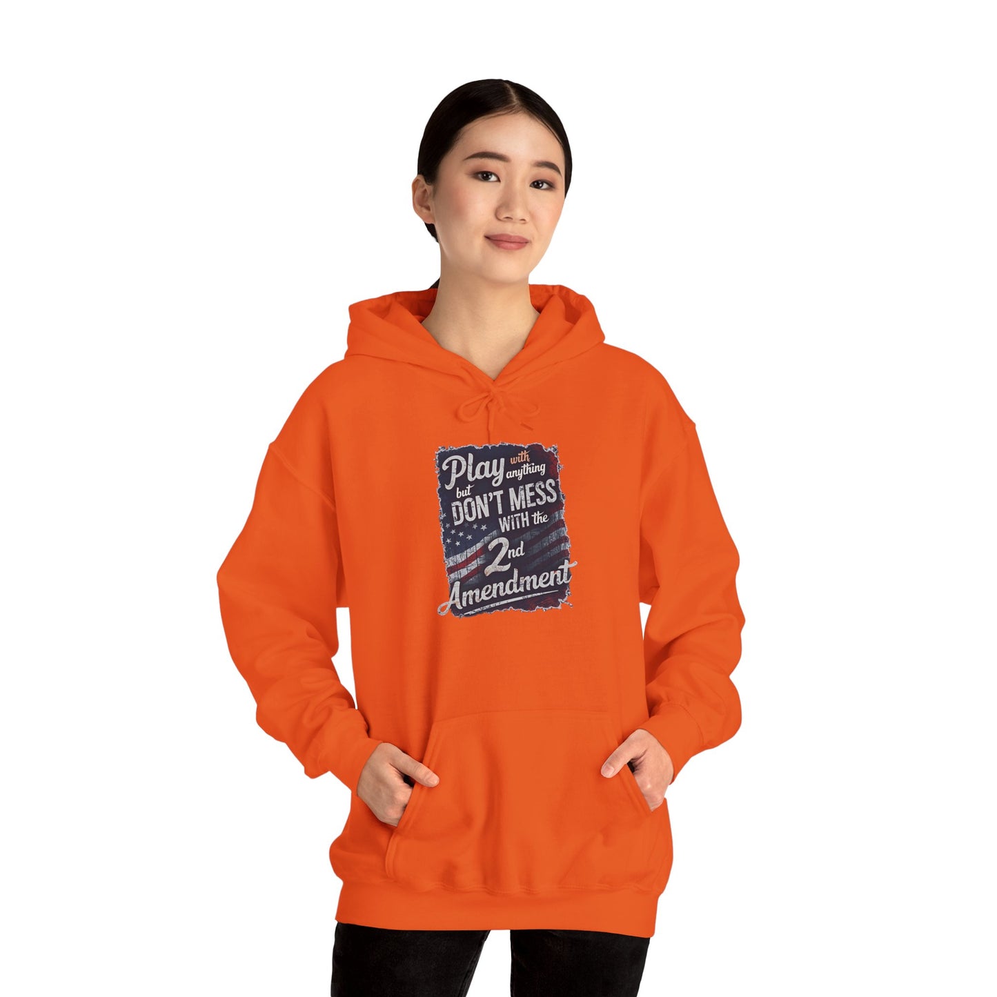 Don't Mess with the 2nd Amendment Patriotic Hoodie