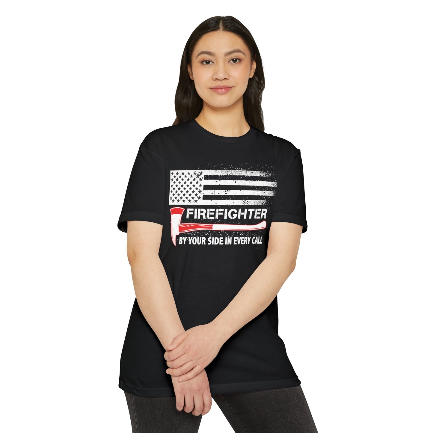 Firefighter Pride T-Shirt – By Your Side in Every Call