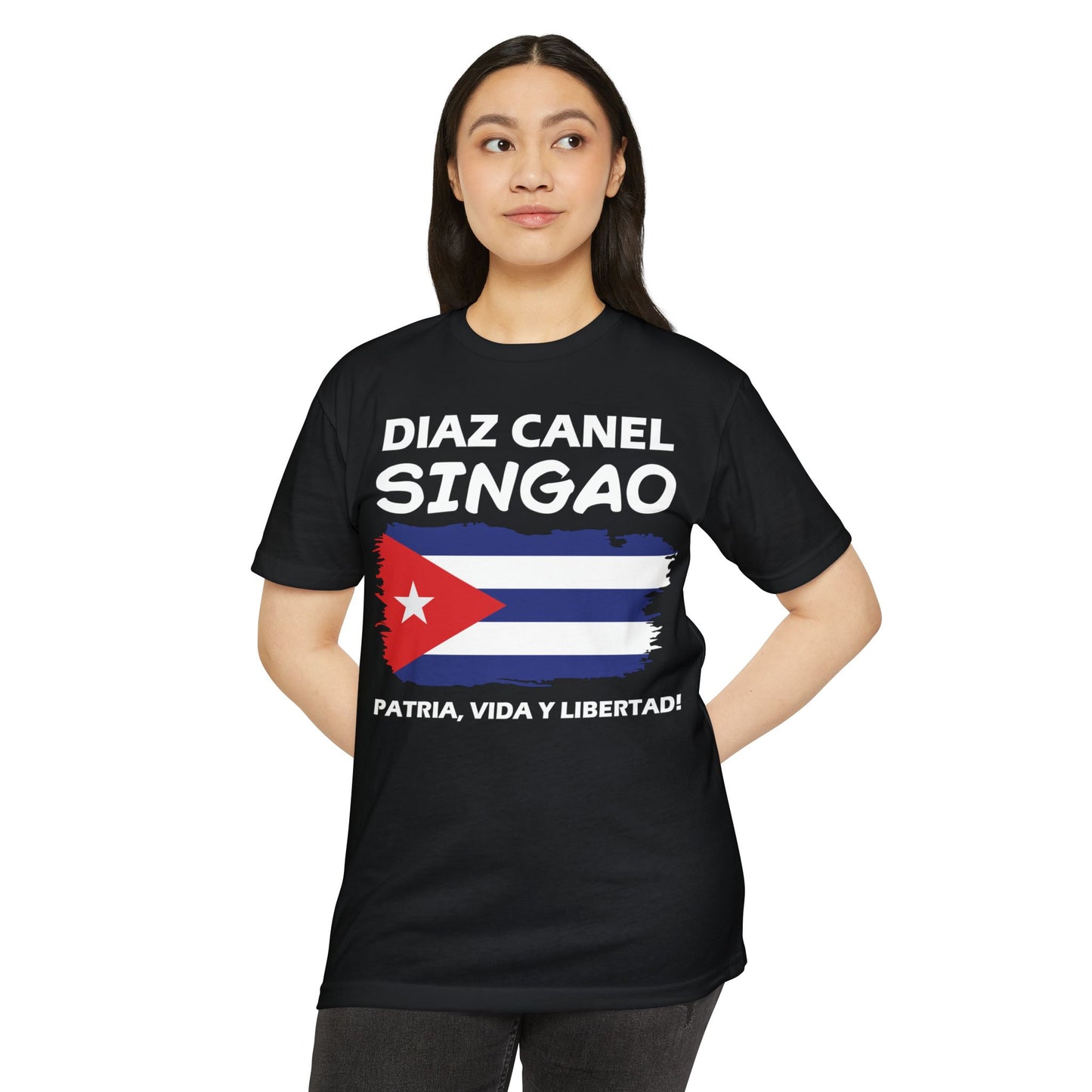 Díaz-Canel Singao Patriótica Camiseta