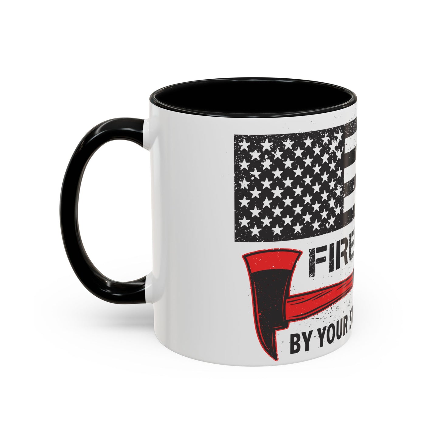 Firefighter Pride Coffee Mug – By Your Side in Every Call
