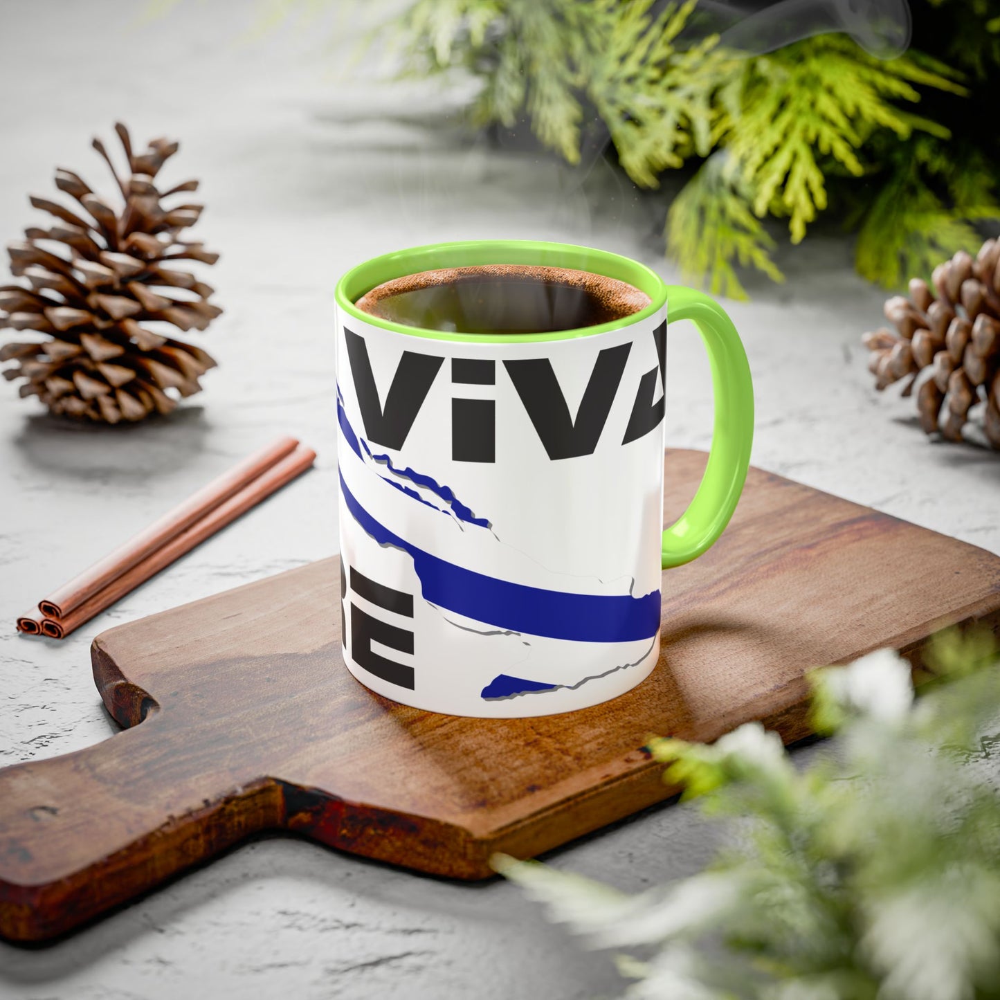 Viva Cuba Libre Patriótica Taza