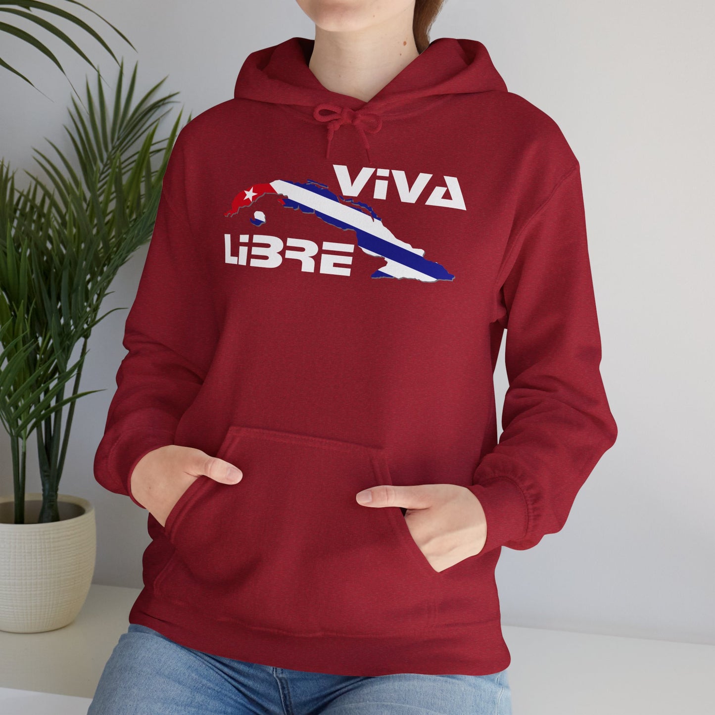 Viva Cuba Libre Patriótico Hoodie