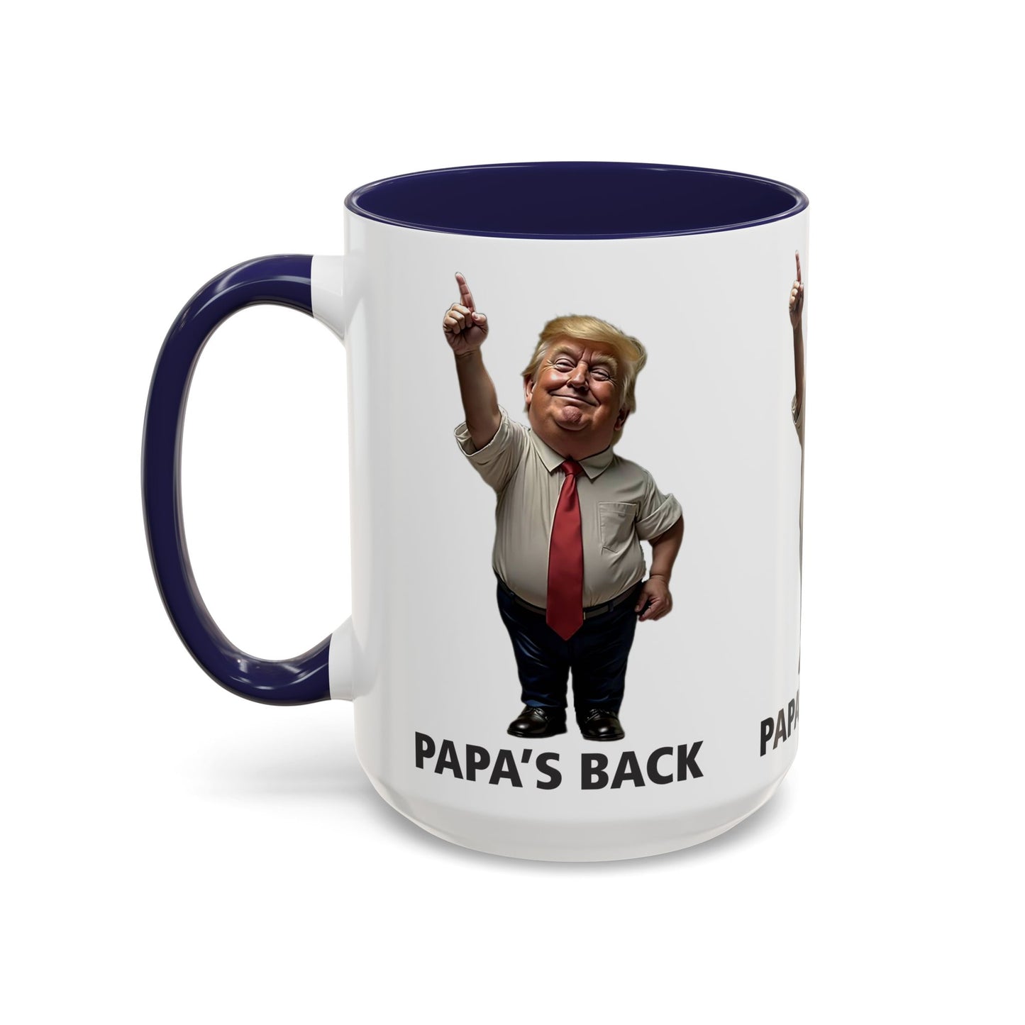 Papa's Back Patriotic Coffee Mug