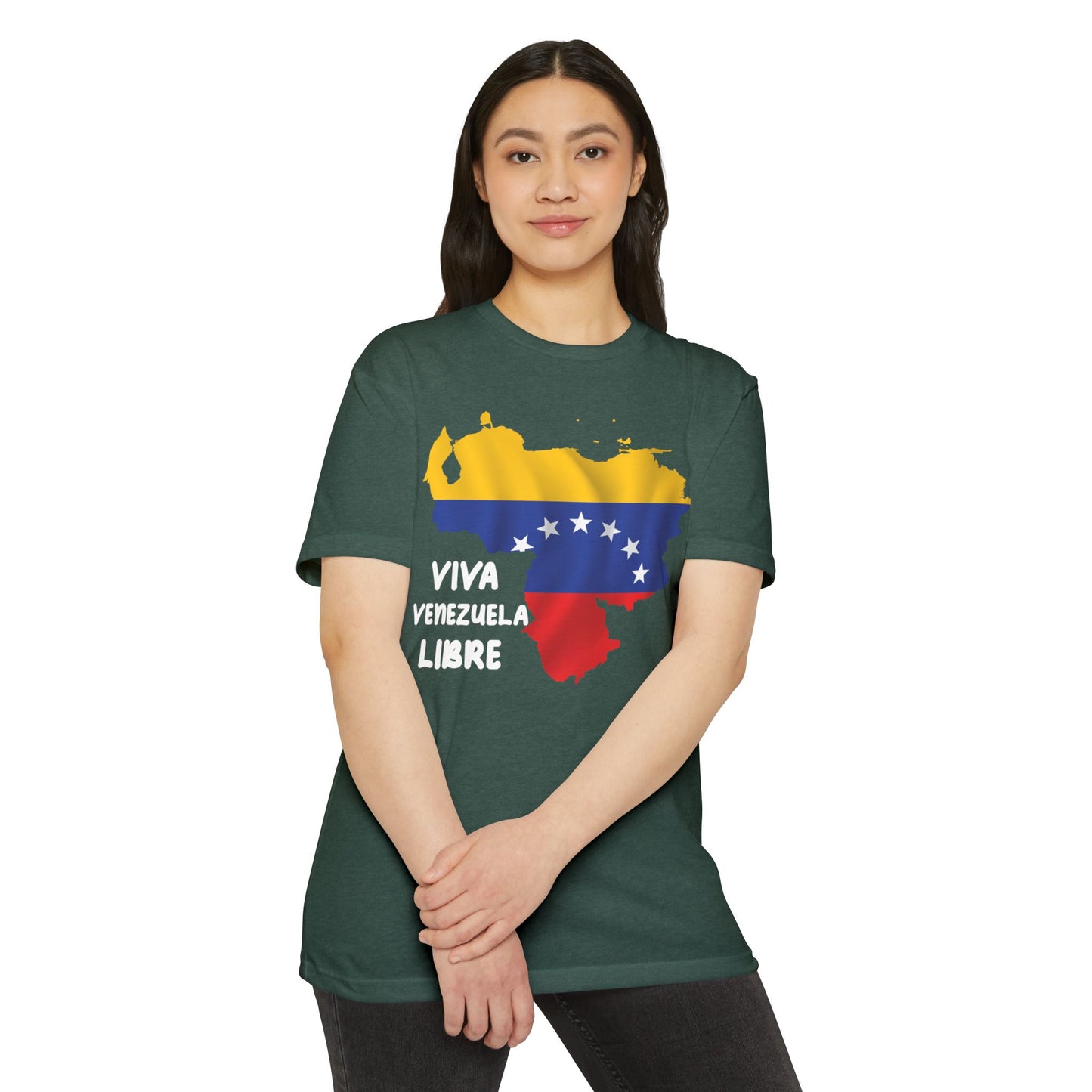 Viva Venezuela Libre Patriótica Camiseta