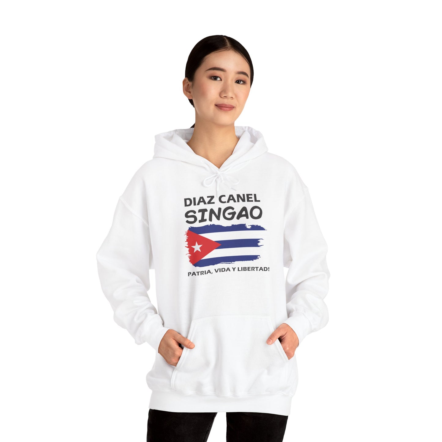 Díaz Canel Singao Patriótico Hoodie