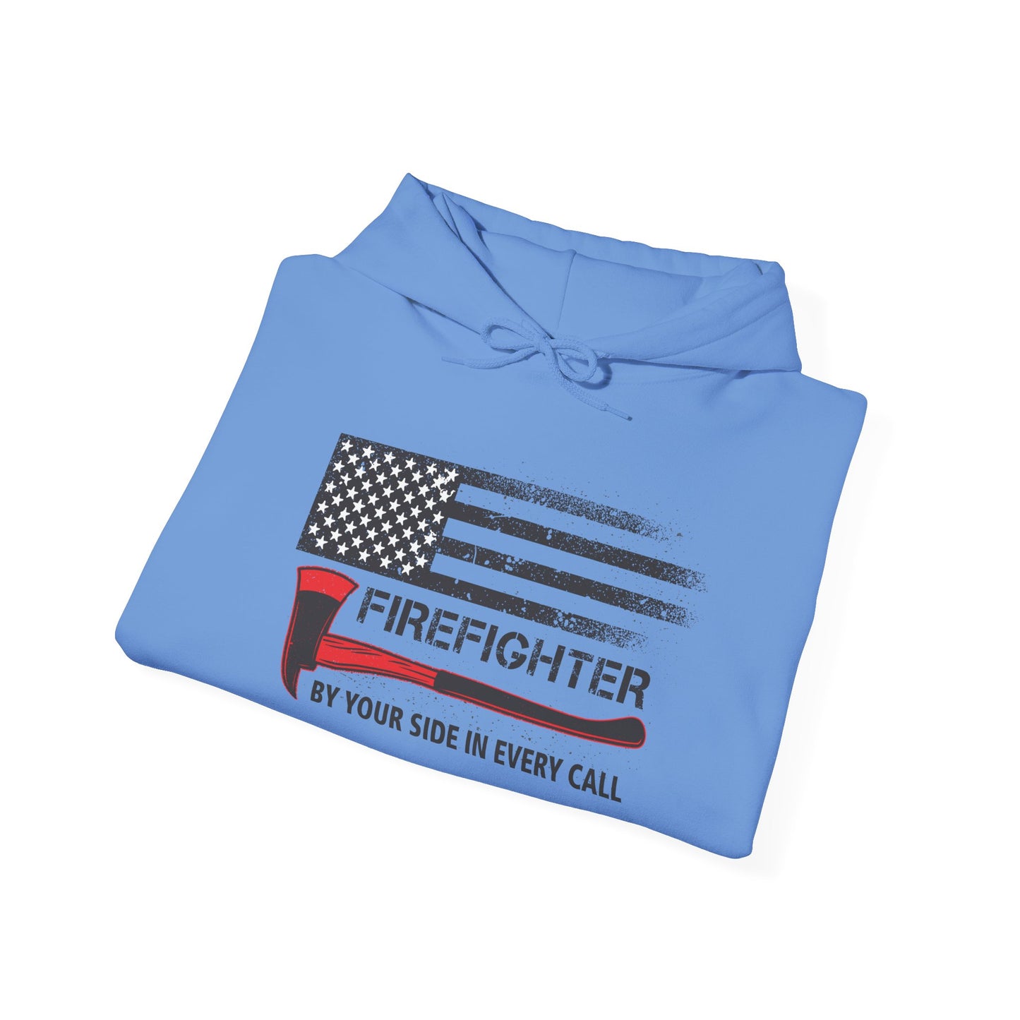 Firefighter Pride Hoodie – By Your Side in Every Call