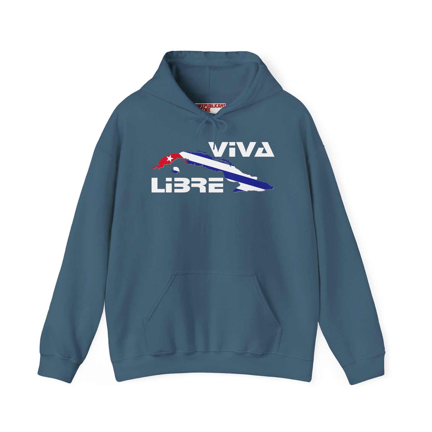 Viva Cuba Libre Patriótico Hoodie