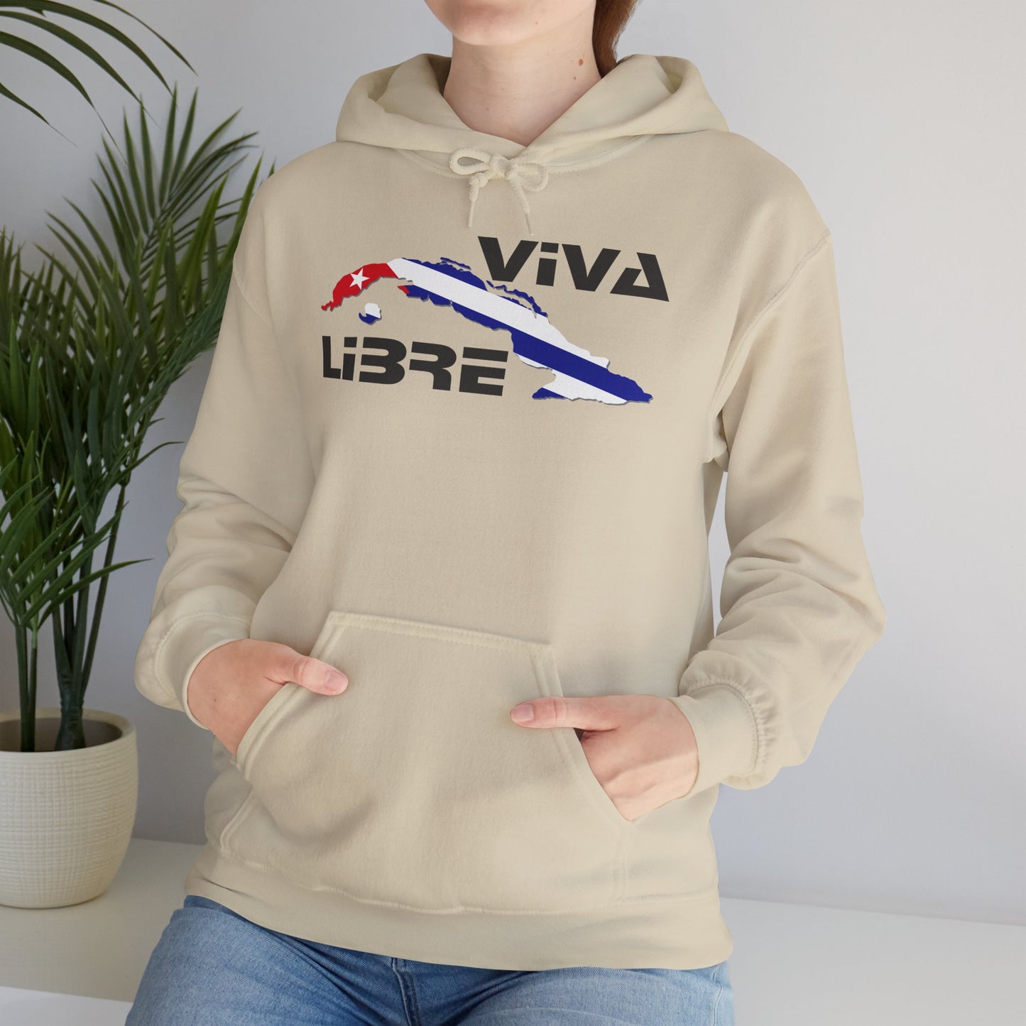 Viva Cuba Libre Patriótico Hoodie