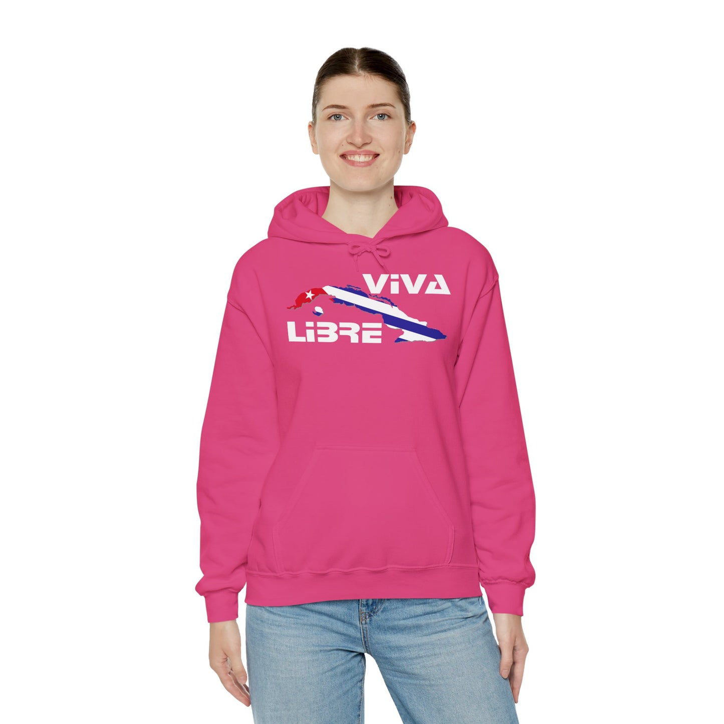 Viva Cuba Libre Patriótico Hoodie