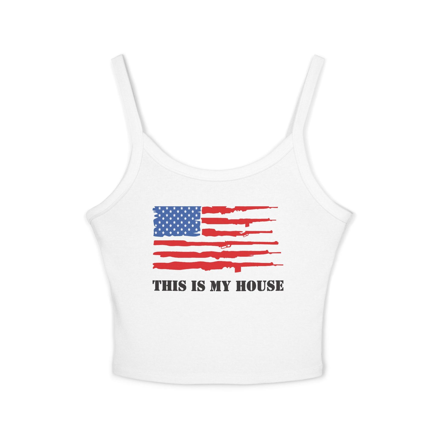 This Is My House Patriotic Tank Top