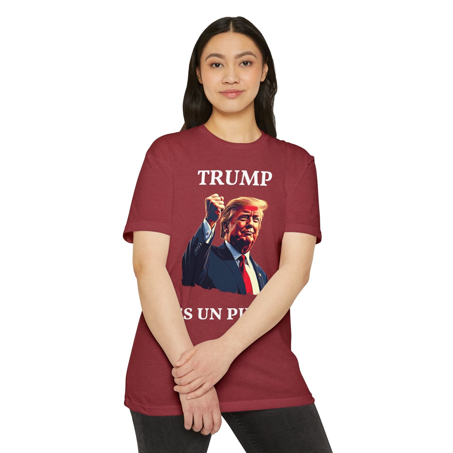 Trump es un Pingú Patriótica Camiseta