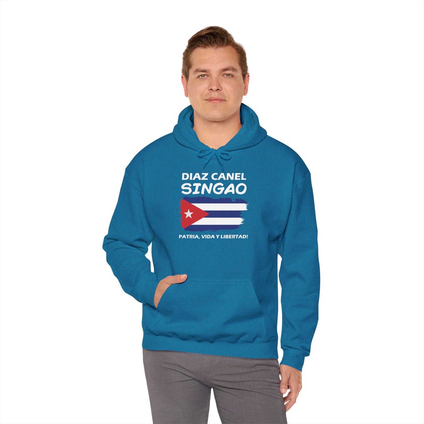 Díaz Canel Singao Patriótico Hoodie