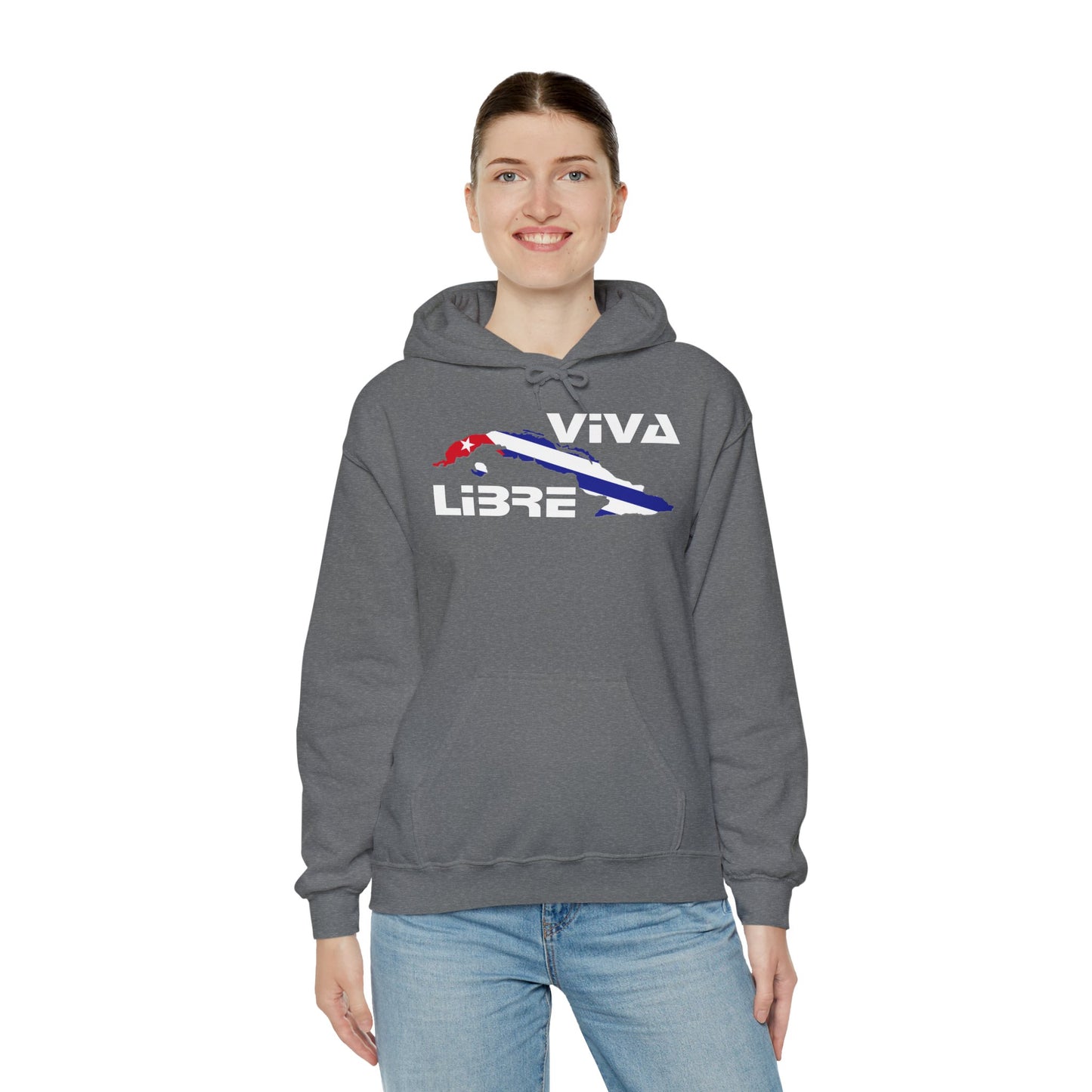 Viva Cuba Libre Patriótico Hoodie