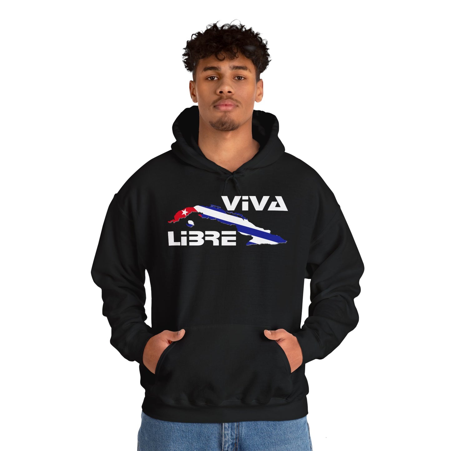 Viva Cuba Libre Patriótico Hoodie