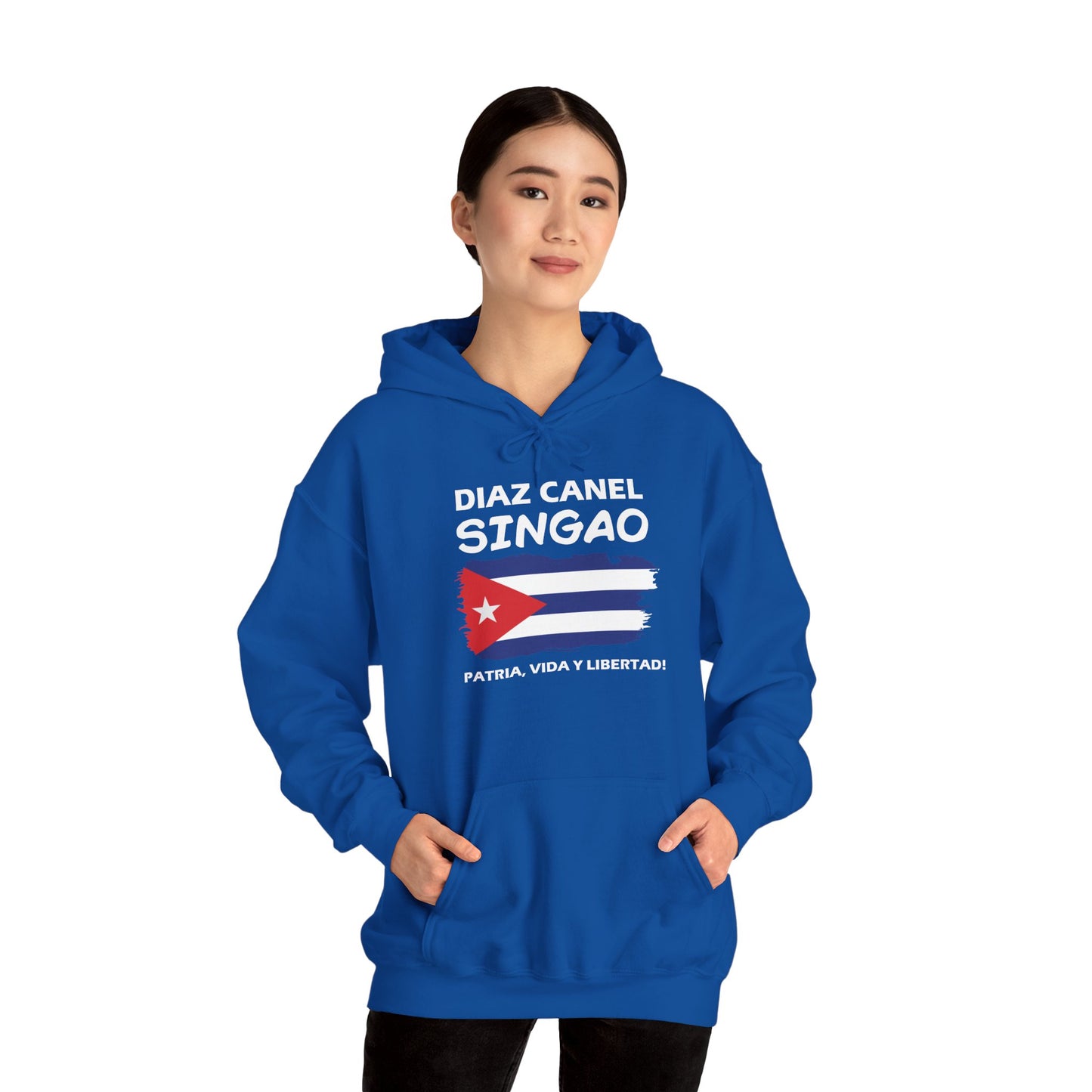 Díaz Canel Singao Patriótico Hoodie