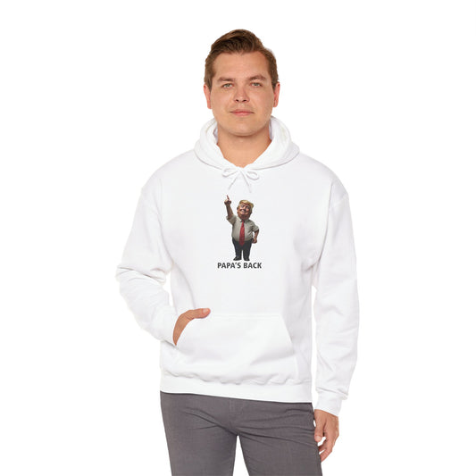 Papa's Back Patriotic Hoodie
