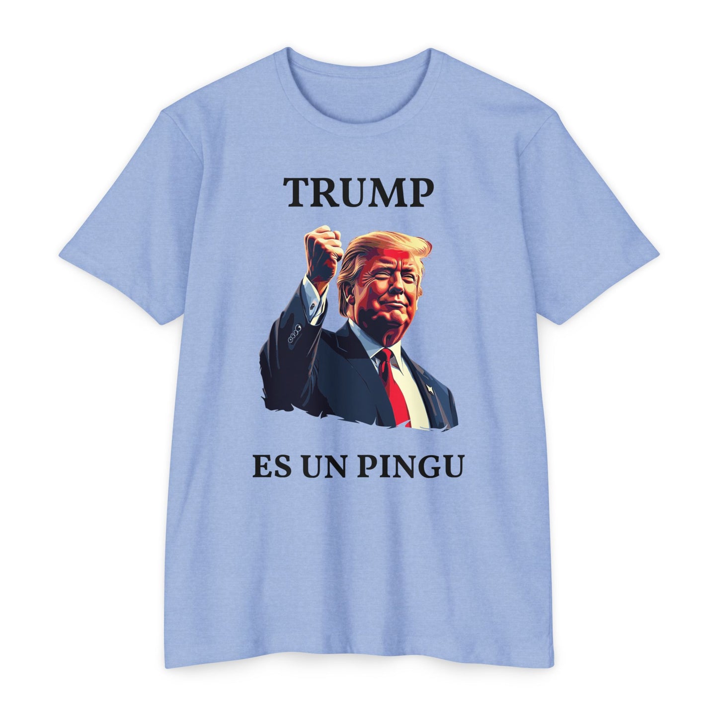 Trump es un Pingú Patriótica Camiseta