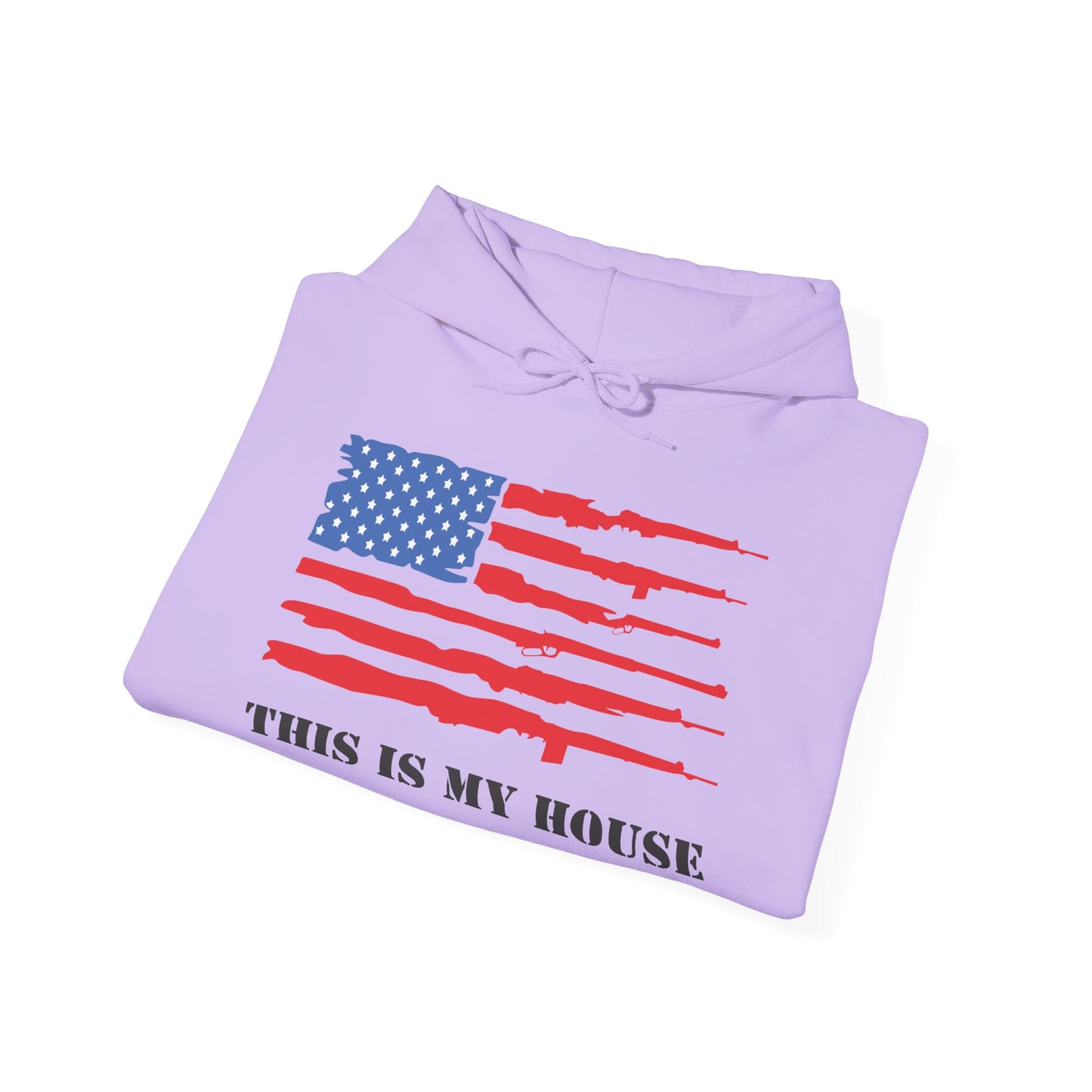 This Is My House Patriotic Hooded Sweatshirt