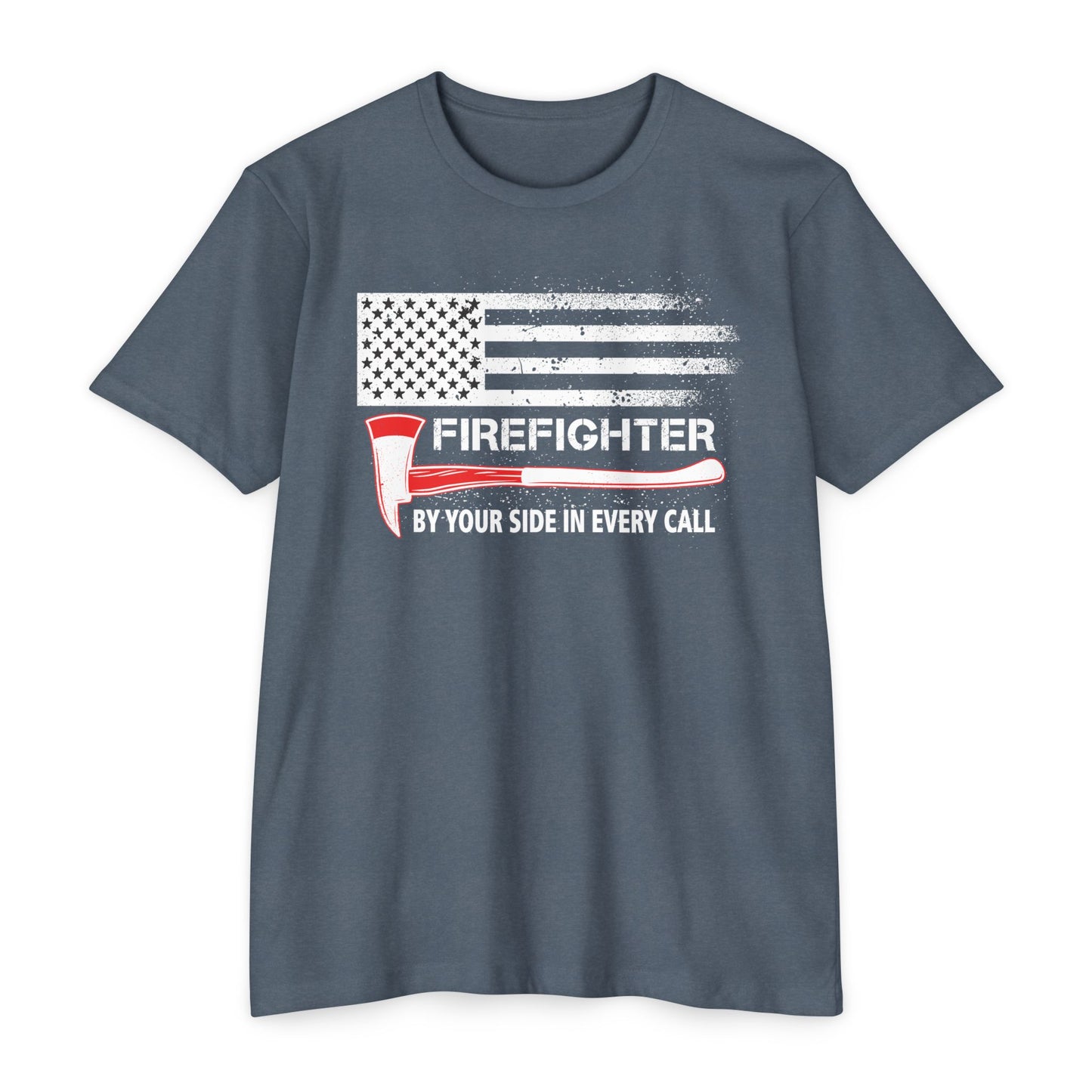 Firefighter Pride T-Shirt – By Your Side in Every Call