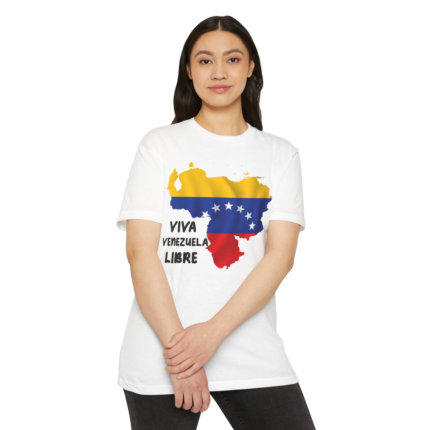 Viva Venezuela Libre Patriótica Camiseta