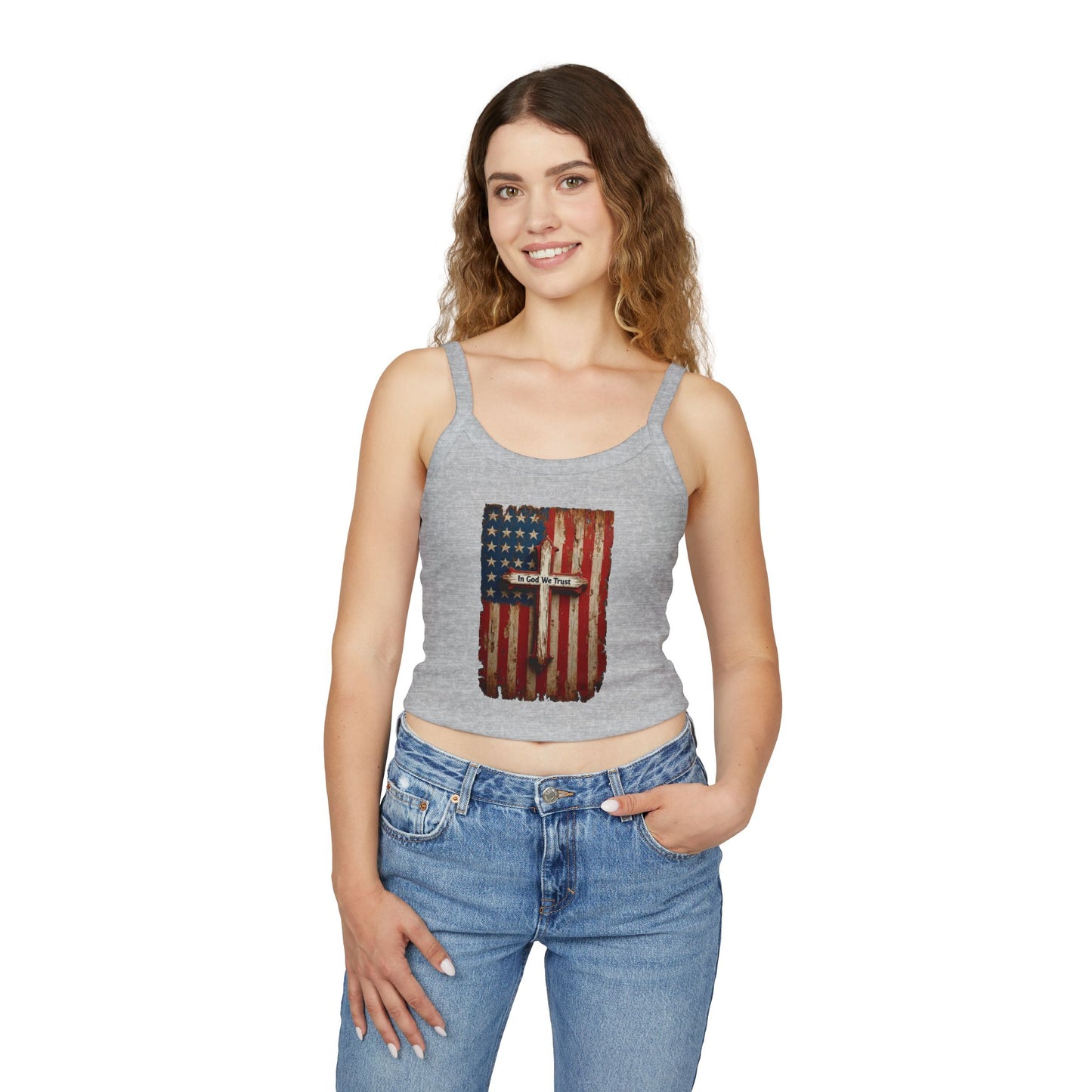 In God We Trust Patriotic Tank Top