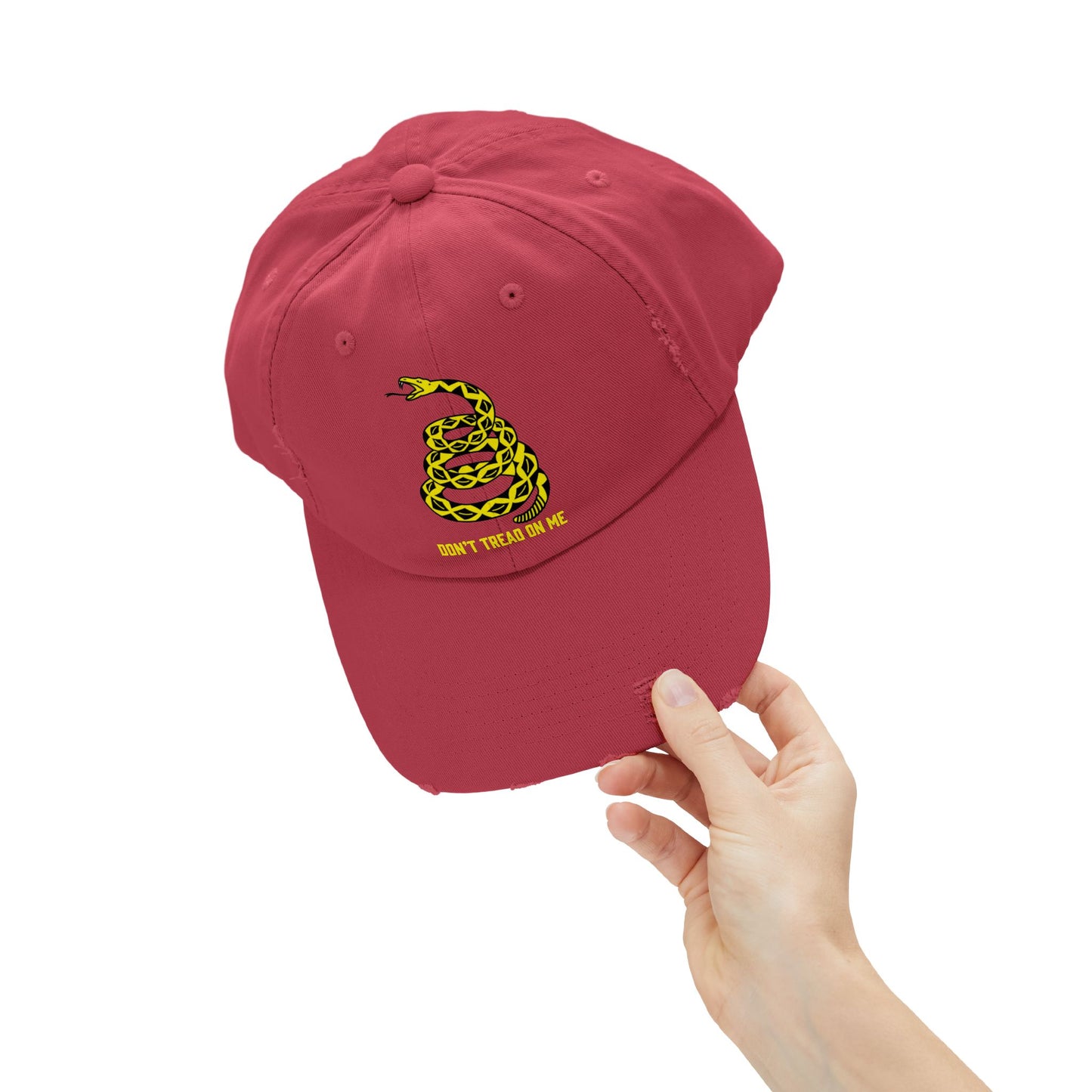 Don't Tread on Me Patriotic Printed Hat