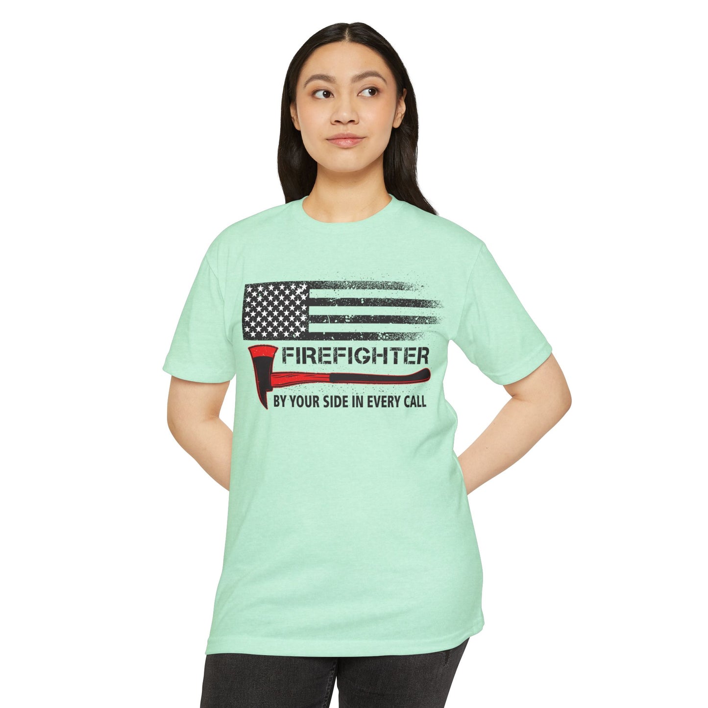 Firefighter Pride T-Shirt – By Your Side in Every Call