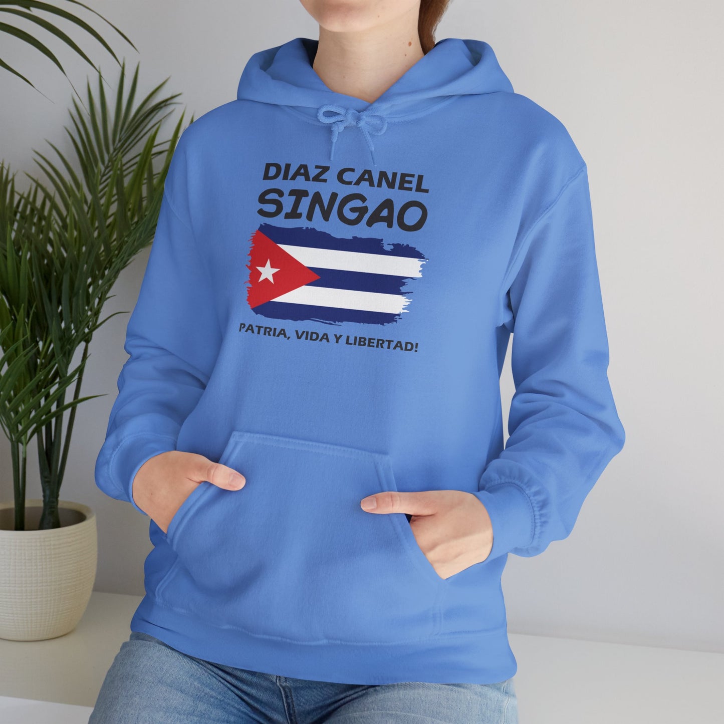 Díaz Canel Singao Patriótico Hoodie