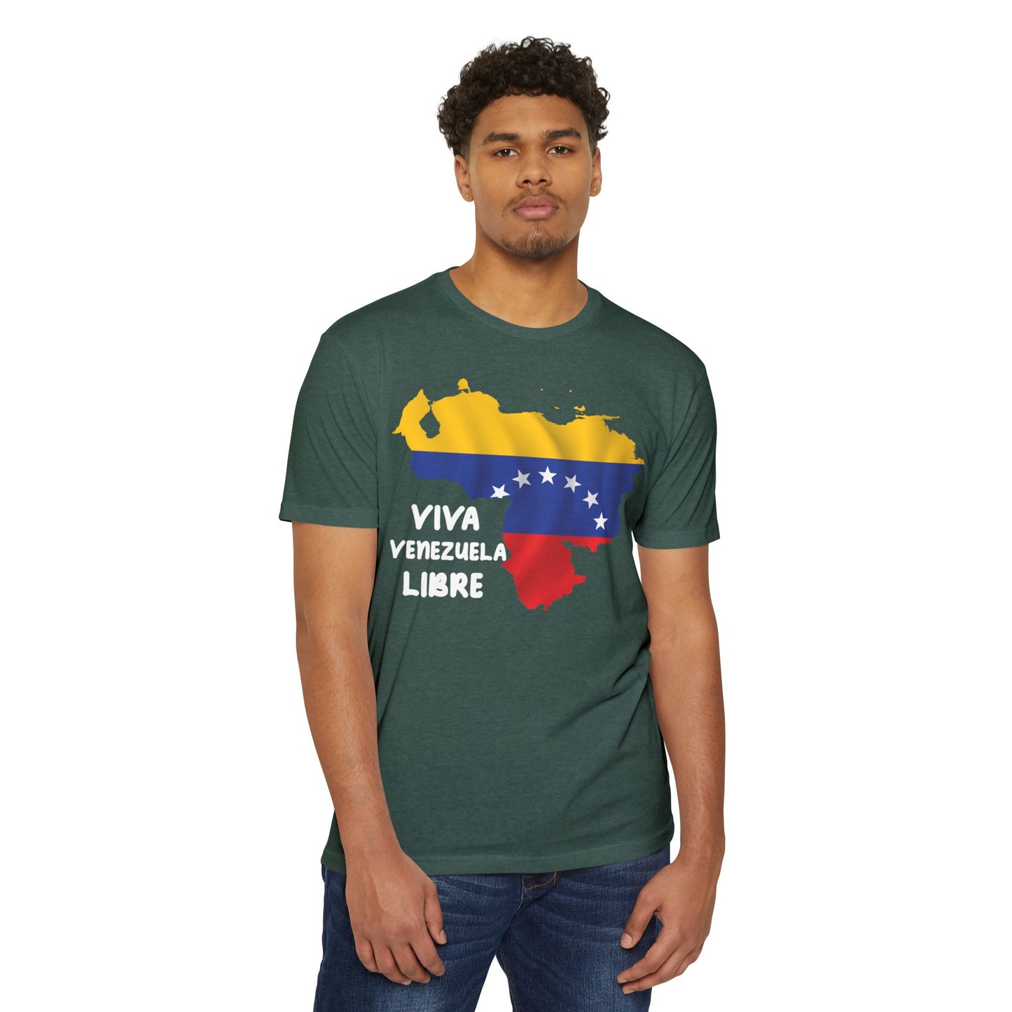 Viva Venezuela Libre Patriótica Camiseta