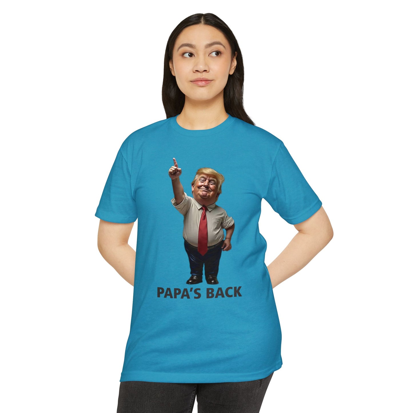 Papa's Back Patriotic T-Shirt