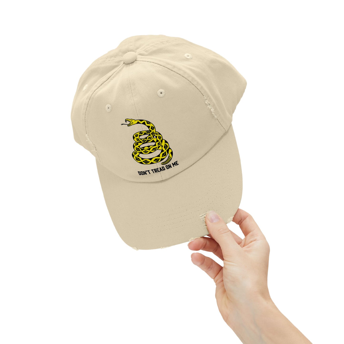 Don't Tread on Me Patriotic Printed Hat