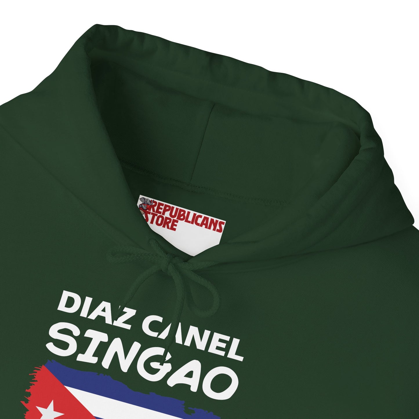 Díaz Canel Singao Patriótico Hoodie