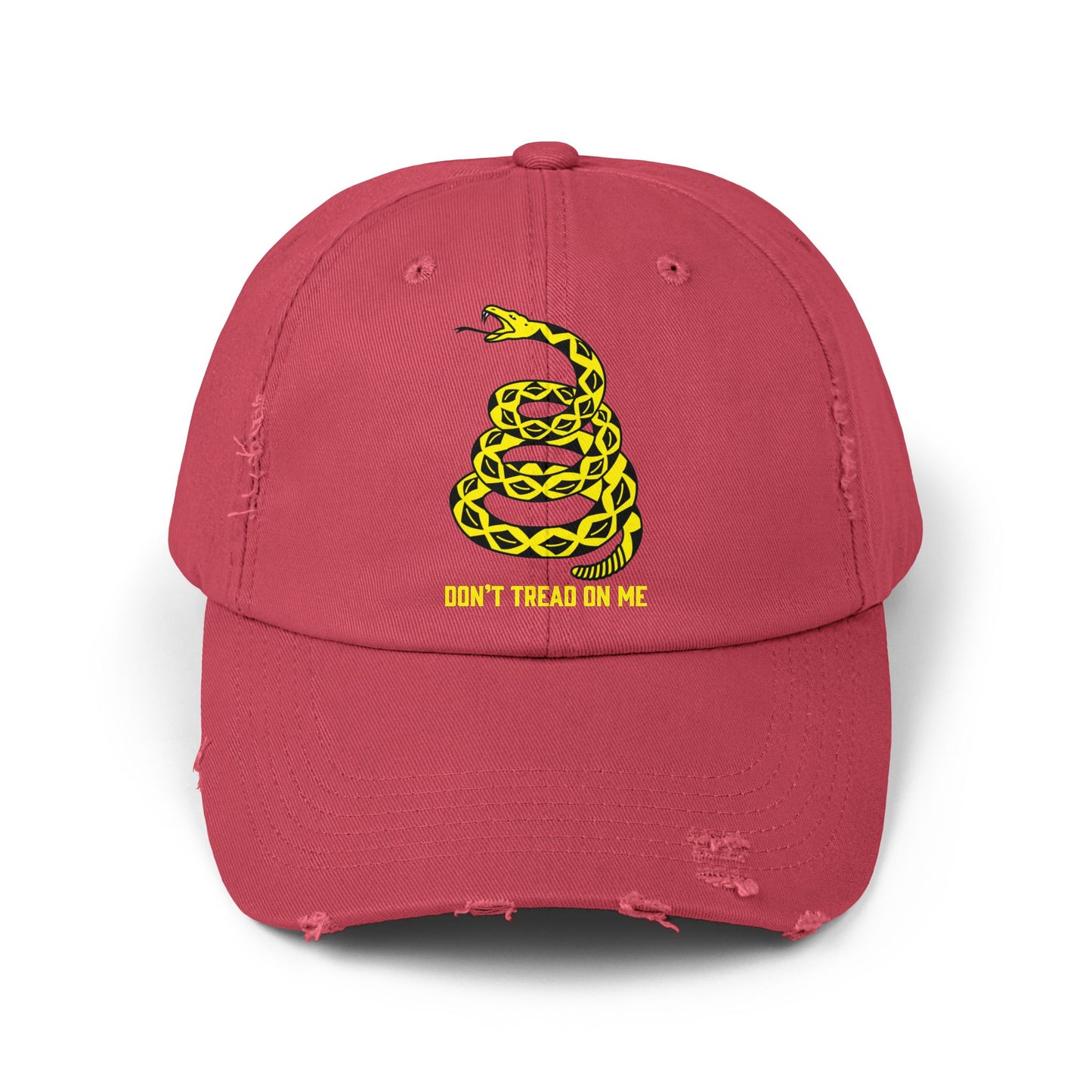 Don't Tread on Me Patriotic Printed Hat