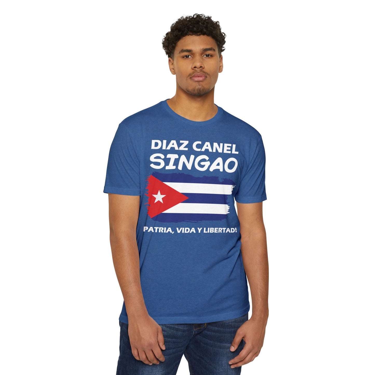 Díaz-Canel Singao Patriótica Camiseta