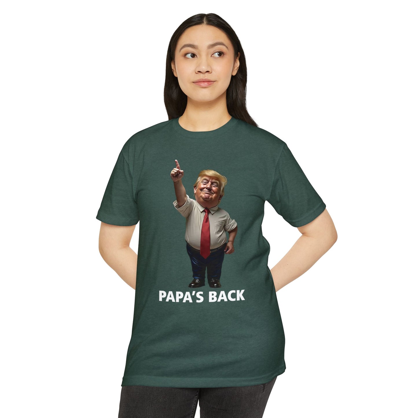 Papa's Back Patriotic T-Shirt