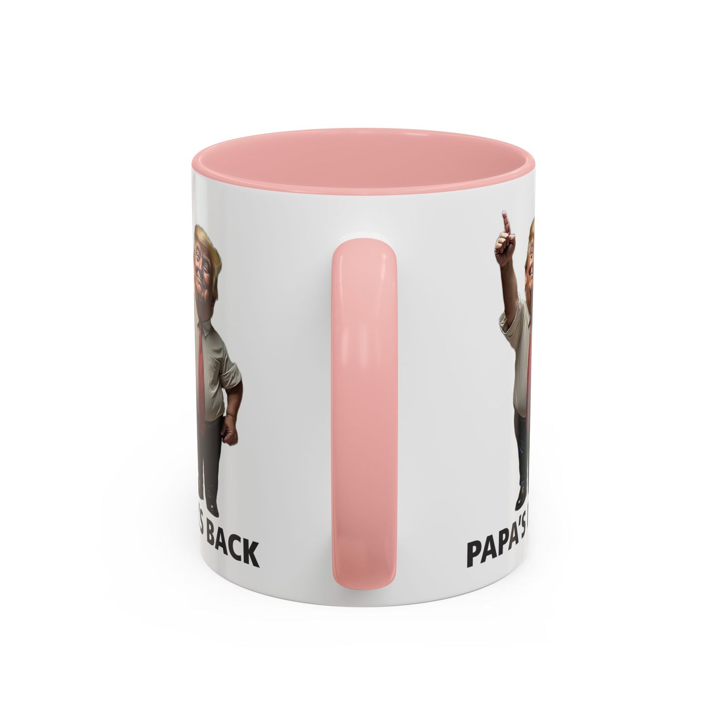 Papa's Back Patriotic Coffee Mug