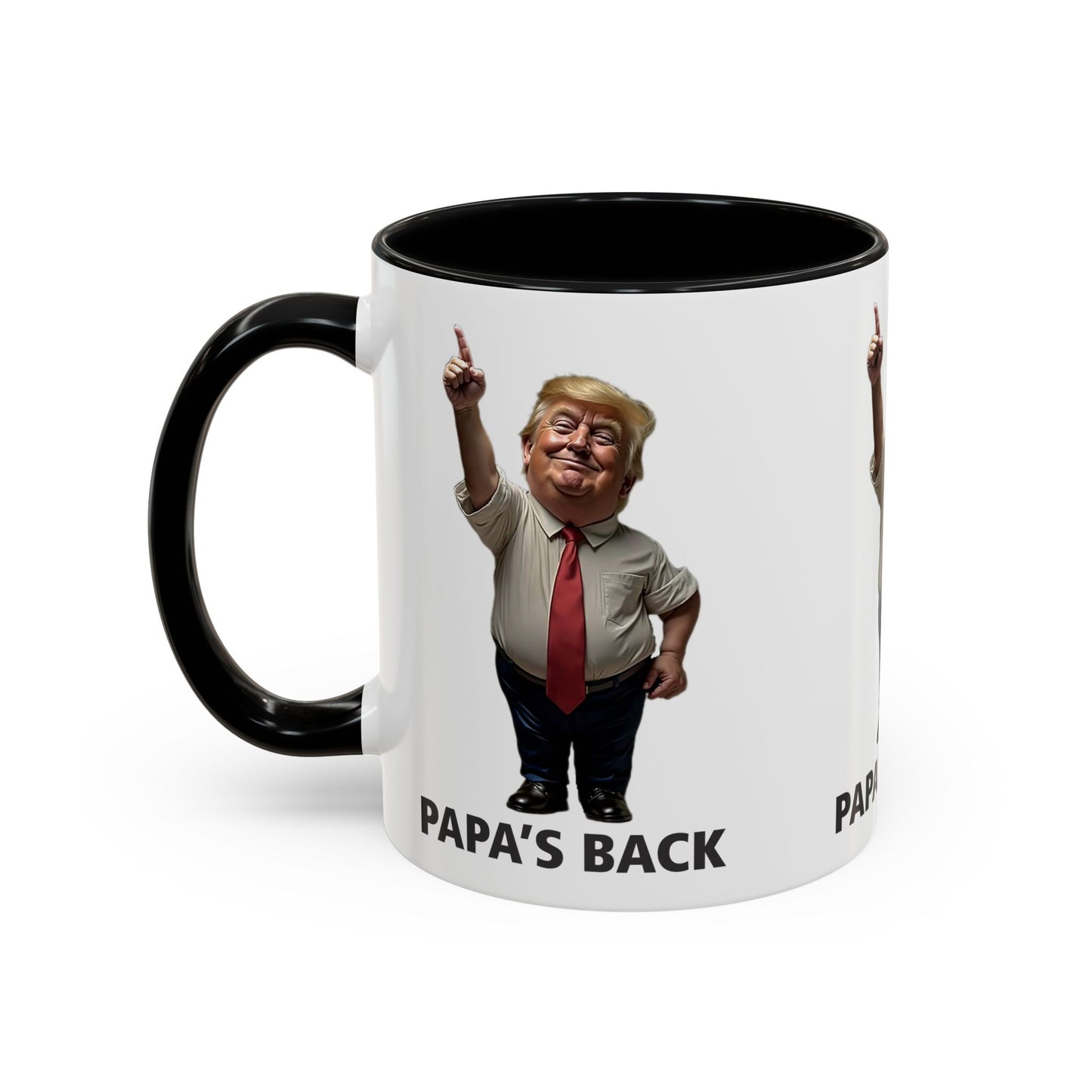 Papa's Back Patriotic Coffee Mug