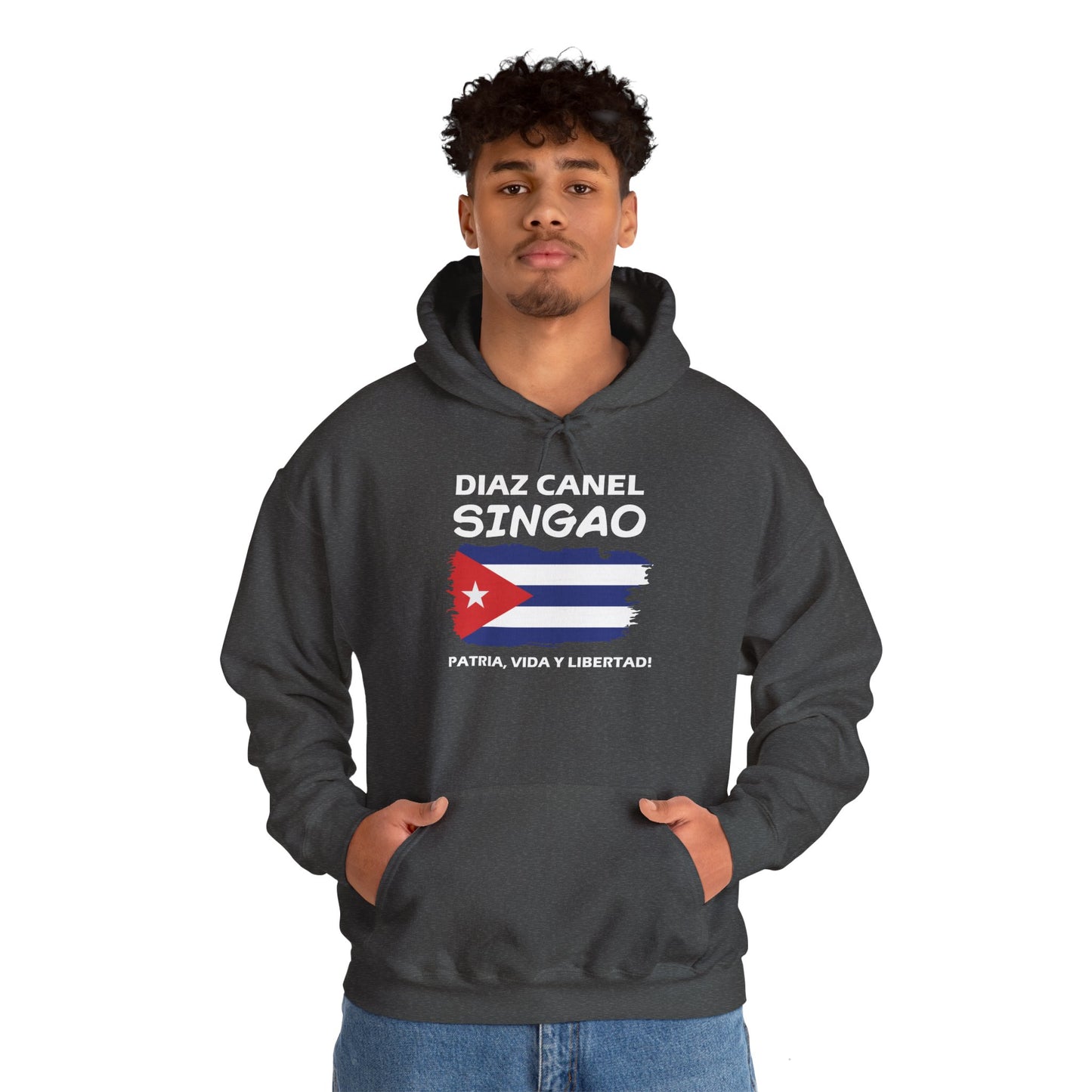 Díaz Canel Singao Patriótico Hoodie