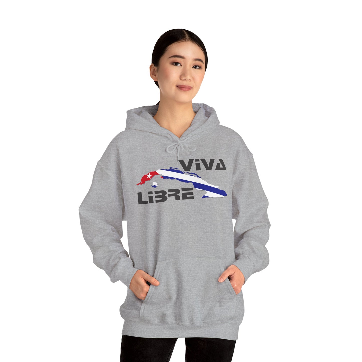 Viva Cuba Libre Patriótico Hoodie