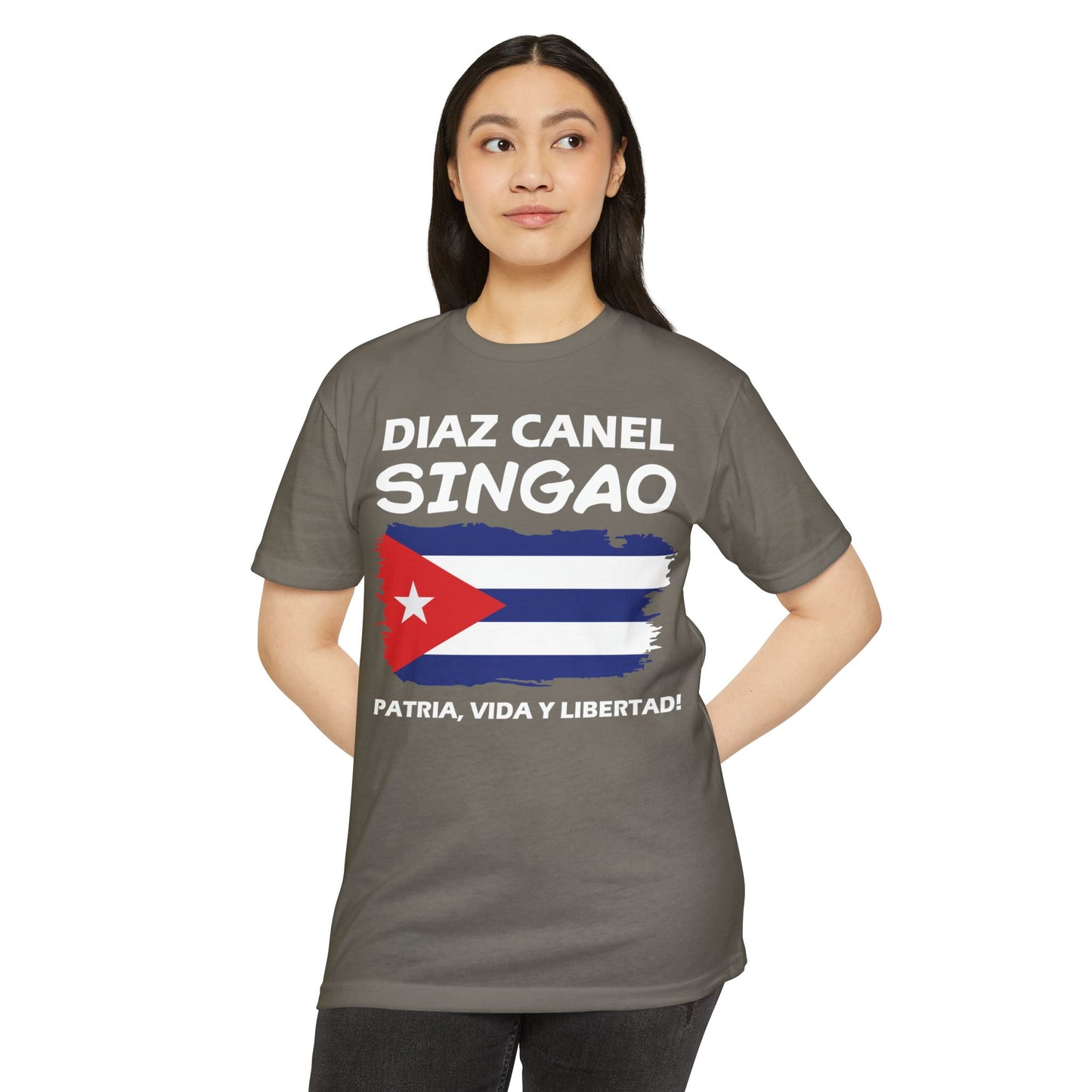 Díaz-Canel Singao Patriótica Camiseta