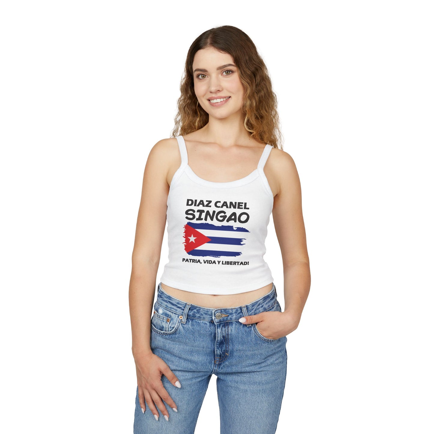 Díaz-Canel Singao Patriótico Tank Top